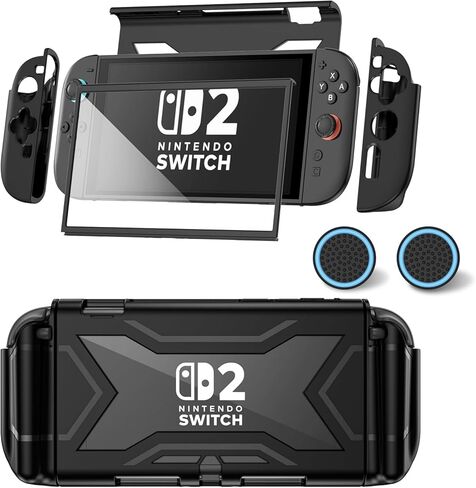 ل Nintendo Switch 2 Case 2025 [شاشة مدمجة وملمس خالي من التأخر] in Kuwait