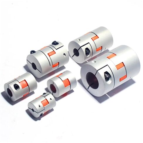 D30L40 Four Jaws Aluminium Plum Coupling Encoder CNC Spider Flexible Coupler 8/9/10/11/12/12.7mm 1Pcs(11x12.7) in Saudi Arabia
