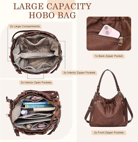 المحافظ وحقائب اليد، حقائب يد كبيرة الحجم من الجلد الصناعي للنساء، حقيبة كتف مع حزام قابل للإزالة in Kuwait