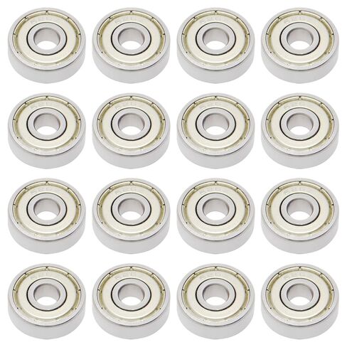 Othmro 20Pcs 626ZZ Deep Groove Ball Bearings, Double Plastic Sealed Bearings, Carbon Steel Roller Guide Bearing, 0.24x0.75x0.24inch Ball Bearings for Scooters Ship Rudder Shafts Skateboards Robotics in Saudi Arabia