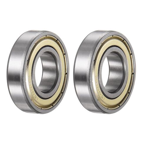 uxcell 16002-2Z Deep Groove Ball Bearing, 2pcs 15mm x 32mm x 8mm Hign Carbon Chrome Steel Double Metal Shielded Bearing in Saudi Arabia