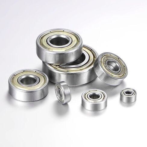 uxcell 16002-2Z Deep Groove Ball Bearing, 2pcs 15mm x 32mm x 8mm Hign Carbon Chrome Steel Double Metal Shielded Bearing in Saudi Arabia