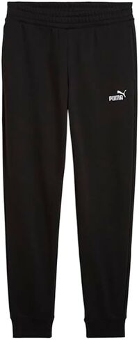 PUMA Womens Essential Small Logo Sweatpants Casual - Black in Saudi Arabia