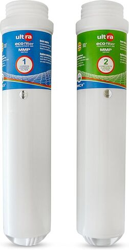 NCI MMP series ULTRA Eco Replacement Filters, compatible with TYENT MMP Series (MMP-5050, MMP-7070, MMP-9090, MMP-11T) Countertop Water Ionizer - Dual Carbon + Ceramic Filtration for Max ORP in Saudi Arabia