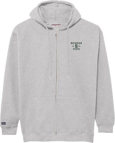 JanSport NCAA Officially Licensed Rival Full Zip Hoodie, Long Sleeve Unisex Sweatshirt, Double-Layered Fleece Hood in Saudi Arabia