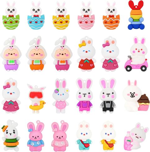 24Pcs Mini Christmas Collectible Dolls Figurines,Tree Hanging Ornament Gifts for Xmas Goodie Bag Stuffers Winter New Year Holiday Party Favors Decorations in Saudi Arabia