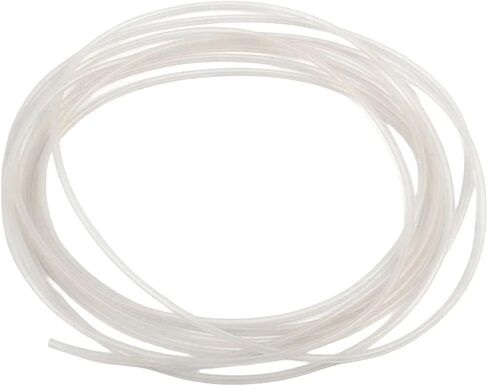 Lfang-Silicone Hose 3X4 3.5x5.5 Silicone Tube Capillary Rubber Hose Environmentally Pipe Water Joints High Temperature Accessories, 1meter, Pressure and explosion proof(Transparent,I.D 3mm-O.D 4mm) in Saudi Arabia