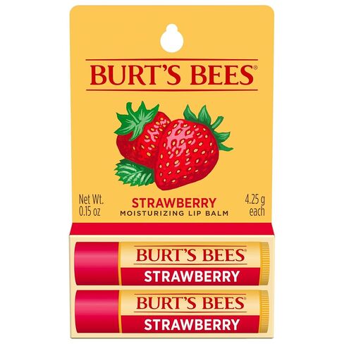 Burt's Bees Medicated Lip Balm, With Eucalyptus Oil and Menthol, Tint-Free, Natural Origin Lip Care, 2 Tubes, 0.15 oz. in Kuwait