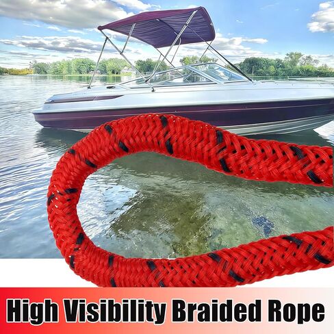 Boat Bungee Lines for Docking, 4 feet Mooring Ropes, Boat Tie Downs for Dock, Boating Accessories, for PWC, Waverunner, SeaDoo, Pontoon, Kayak, Dinghy, Small Boats, Boating Gift in Saudi Arabia
