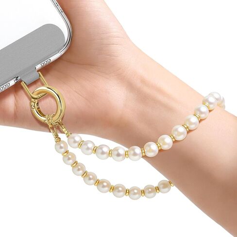 سحر هاتف Surphy ، حزام سحر الهاتف مع Tether Tab و Bremium Metal Buckle ، سلسلة حزام معصم الهواتف المحمولة ، أساور حبل الهاتف المحمول للنساء للنساء in Kuwait