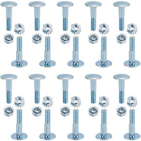 20 حزمة 1 1/4 "النقل الترباس ومجموعة الجوز لمفصل الباب العلوي تودكو البياض مورغان صندوق العليا شاحنة مقطورة نشمر أجزاء إصلاح الباب in Kuwait