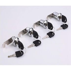 Cam Lock File Cabinet/Cargo Cabinet/Drawer Cabinet Lock with 2 Keys Cabinet Lock Desk Letter Box 1Pcs(25mm Multiple Open) in Kuwait