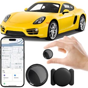 GPS Tracker for Vehicles, 2 Pack Mini GPS Tracker for Vehicles Work with Find My (iOS Only), Real Time Hidden GPS Car Tracking Device No Monthly Fee GPS Car Tracker for Cars, Kids, Pets & Elderly in Saudi Arabia