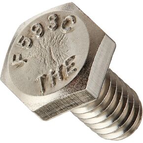 برغي بغطاء سداسي من الفولاذ المقاوم للصدأ مقاس 1/4-20 × 1/2 بوصة من The Hillman Group 831502، عبوة من 100 قطعة in Kuwait