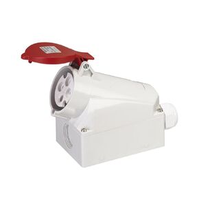 SP-1425-32A dustproof, Waterproof and Flame Retardant Socket IP44 Industrial Socket Waterproof Exposed Socket in Kuwait