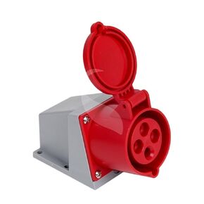 IP44 Outdoor Exposed Socket AP-124-32A Industrial Waterproof Socket European Standard Power Socket in Kuwait