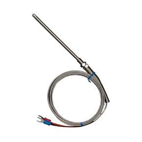 10cm Stainless Steel Probe Temperature Sensor K Type Thermocouple Tube with 2m Wire Cable 1Pcs(Cable Length 4m) in Saudi Arabia
