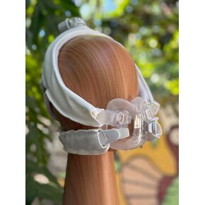 Ultra Premium Comfort CPAP Headgear Strap Cover custom designed to fit Full Face F30i, x30i ResMed AirFit and the Philips Respironics DreamWear full face. (One Size Fits Most) in Saudi Arabia