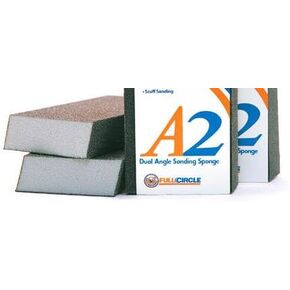 A2 Dual Angle Fine Grit Abrasive Drywall Sponges - 100 Ct. Contractor Pack in Kuwait