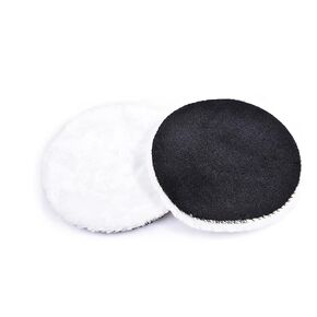 8 Pcs 7 Inch Microfiber Polishing Pad, Hook and Loop Back Finishing Disc, Flocking Soft Microfiber Buffing Polisher Wheel, Cutting Pads for Car Paint Waxing Finishing in Kuwait