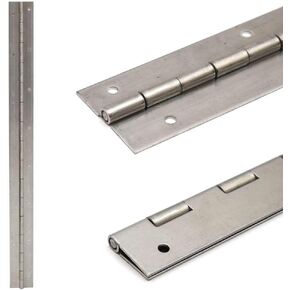 Generic Crownline ألومنيوم رمادي 2 1/2 × 30 بوصة 15 مقياس بيانو مفصل 62237 in Kuwait