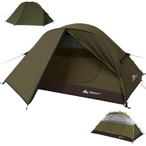 Forceatt Camping Tent 2 Person, Backpacking Tent Waterproof & Windproof, Ultralight Instant Tent with Rain Fly for Camping, Hiking, Outdoor in Kuwait