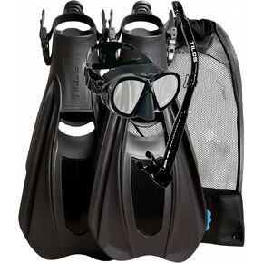 مجموعة الغوص Tilos Aquastalk مع حقيبة حمل شبكية in Kuwait