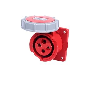 Industrial Connector 3-pin 4-pin 5-pin 16A/32AIP67 Waterproof Industrial Aviation(3 core 32A Mobile socket2232) in Kuwait