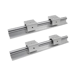 2 R20 Linear Guides + 4 R20UU Bearings + 16UU Sliders(500mm) in Saudi Arabia