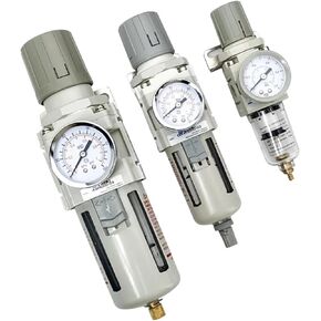 AW2000-02 AW3000-03 AW4000-04 AW4000-06 AW5000-06/10 Pressure Regulator Oil Trap Filter for Compressor Air Source Processor(AW4000-06 Fiber) in Kuwait