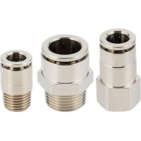 All Copper Connector PC PCF Pneumatic Quick Plugs 1Pcs(PC12-01) in Kuwait