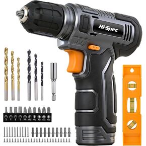 طقم مفك كهربائي ومفك لولبي USB وردي عالي المواصفات 8 فولت للنساء. سائق مثقاب كهربائي لاسلكي وقابل لإعادة الشحن للسيدات مع مجموعة تعليق على الحائط in Kuwait