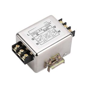CW4L2-3A/6A/10A/20A/30A-R مرشح طاقة مثبت على السكك الحديدية DIN 220 فولت مضاد للتدخل على مرحلتين (CW4L2-6A-R) in Kuwait