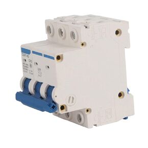 3 Pole Miniature Circuit Breaker, RCCB AC 220/380V 63A DIN Rail Mounting Current Circuit Breaker in Kuwait
