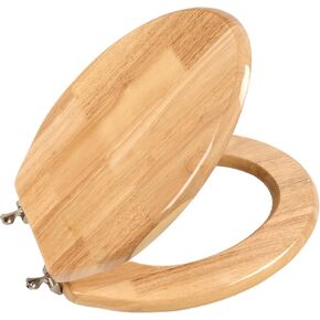 Toilet Seat, Solid Wood, Rubber Wood, High Gloss Finish, PIKLiDS (Elongated) in Saudi Arabia