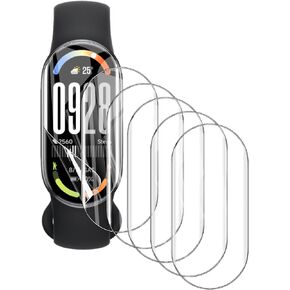 Aiziki（6 Pack Compatible for Xiaomi Smart Band 10 Screen Protector, Flexible TPU Film [Not Glass], Full Coverag, HD Clear Easy Install, Bubble Free for Xiaomi Smart Band 10 Screen Protector in Kuwait