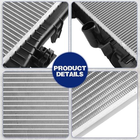 Engine Coolant Radiator with Transmission Oil Cooler, Fit for Chevrolet Colorado 2004-2012 & GMC Canyon 2004-2012 & Isuzu i-280, i-290, i-350, i-370, 2.8L 2.9L 3.5L 3.7L, OE 2707, 21524 in Saudi Arabia