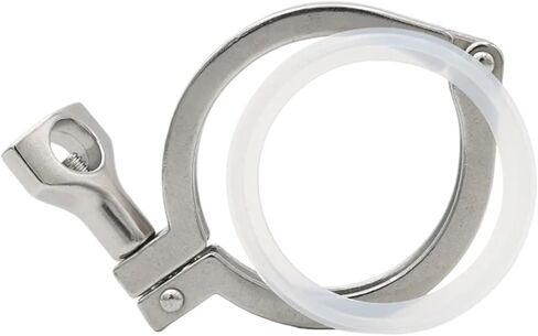 0.5" 1.5" 2" 3" 4" 50.5mm25.4mm34mm64mm91mm119mm 304 Stainless Steel Tri Clamp Clover(4inch x k119) in Saudi Arabia