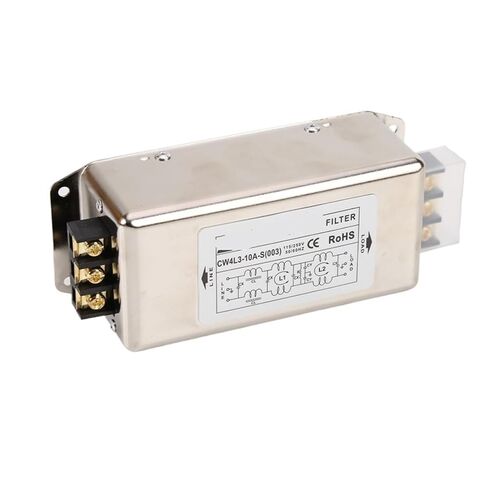CW4L3-3A/6A/10A/20A/30A-S(003) Three-Stage Filter Single-Phase AC Power Filter Terminal Block 220V(CW4L3-10A-S 003) in Saudi Arabia