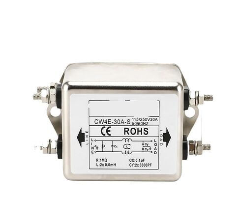 CW4E-30A/40A-S مرشح الطاقة أحادي القطب من النوع اللولبي، مرشح الطاقة أحادي الطور AC 3 مضاد للتدخل 220 فولت (CW4E-40A-S) in Saudi Arabia