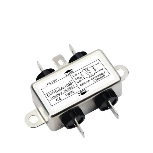 CW3-6A/10A/20A-T Plug-in Interface AC Single-Phase 220V Power Filter Anti-Interference CW1B-3A/6A/10A-T 05(CW1B-10A-T 05) in Saudi Arabia