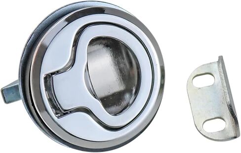 Zinc Alloy Embedded Small Round Handle Pull Ring Cam Lock with Car and Ships 1Pcs in Saudi Arabia
