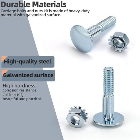 20 حزمة 1 1/4 "النقل الترباس ومجموعة الجوز لمفصل الباب العلوي تودكو البياض مورغان صندوق العليا شاحنة مقطورة نشمر أجزاء إصلاح الباب in Kuwait