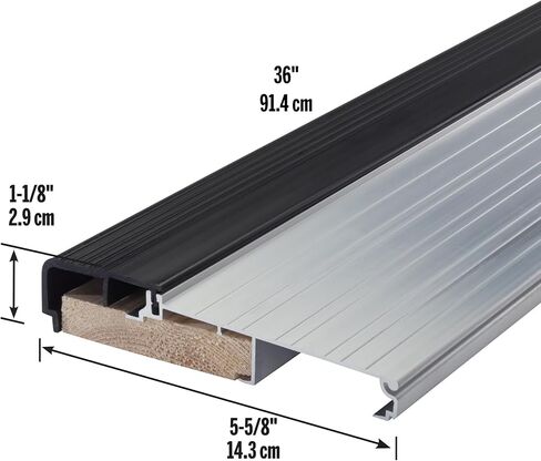 M-D Building Products 78691 5-5/8 in. x 1-1/8 in. x 36 in. Silver Sill-Type Threshold in Saudi Arabia