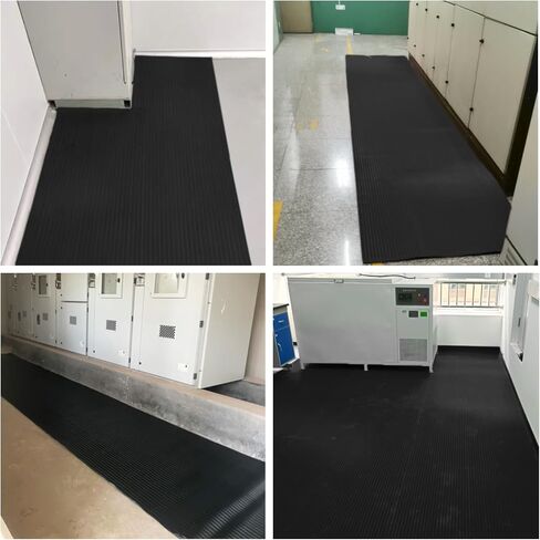 10 FT Electrical Safety Mat 6000V Insulated, High Voltage Insulating Rubber Floor Mats for Home Commercial Work Spaces, Large Non-Slip Switchboard Matting in Saudi Arabia