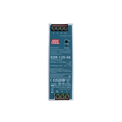 EDR-120-24 120 وات مخرج واحد DIN السكك الحديدية EDR-120 24V 5A in Saudi Arabia