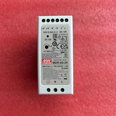 MDR-60-5 50W Single Output Industrial DIN Rail Power Supply MDR-60 5V 10A in Kuwait