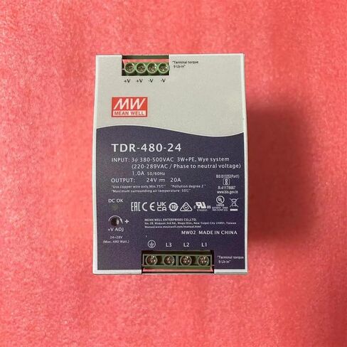 TDR-480-48 480W سكة DIN صناعية ثلاثية الطور مع وظيفة PFC TDR-480 48V 10A in Saudi Arabia