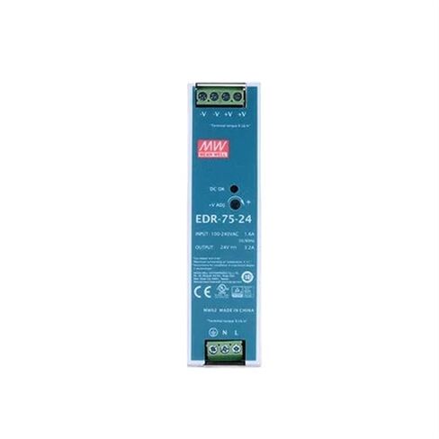 EDR-75-48 76.8W Single Output Industrial DIN Rail EDR-75 48V 1.6A in Saudi Arabia