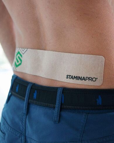 STAMINAPRO Variety Pack - Water-Resistant Athletic Adhesive, Electroceutical Relief - Versatile Active Comfort, Long Lasting - Back, Joints, Knees, Hamstrings- 24 Pack (Medium, Large, Strip) in Saudi Arabia